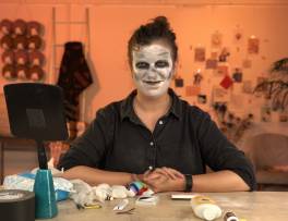 Spooky Ghoul Makeup