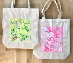 Marbled Totes: 9/7/17