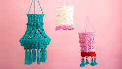 Crochet Home Decor: Make Hanging Lanterns