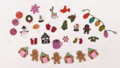 Deck The Halls: 20 Holiday Crochet Appliqués