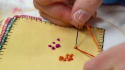 How To Embroider a French Knot