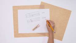 A drawing made by e bond in her Drawing Disrupted: 15 Experiments class on Creativebug.