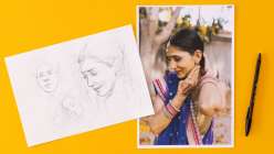 Drawing Portraits in Ballpoint Pen