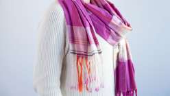 Make a Fringed Scarf