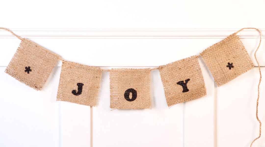 Burlap Bunting