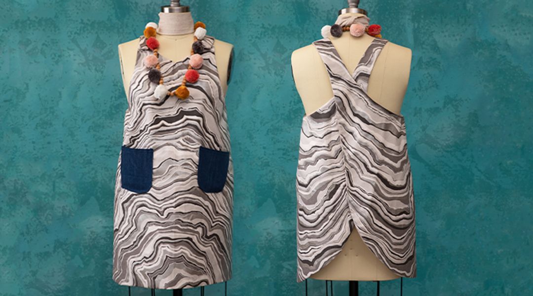 Sew a Reversible Apron Dress