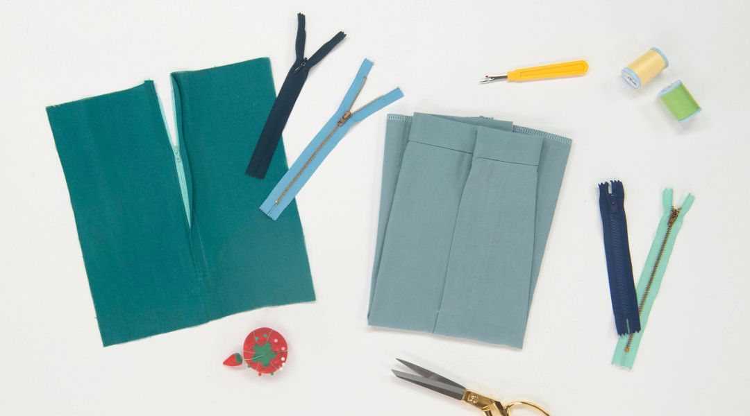 Garment Sewing with Woven Fabrics: Zippers