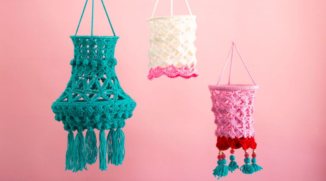 Crochet Home Decor: Make Hanging Lanterns