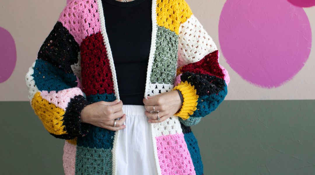 Crochet a Granny Square Cardigan