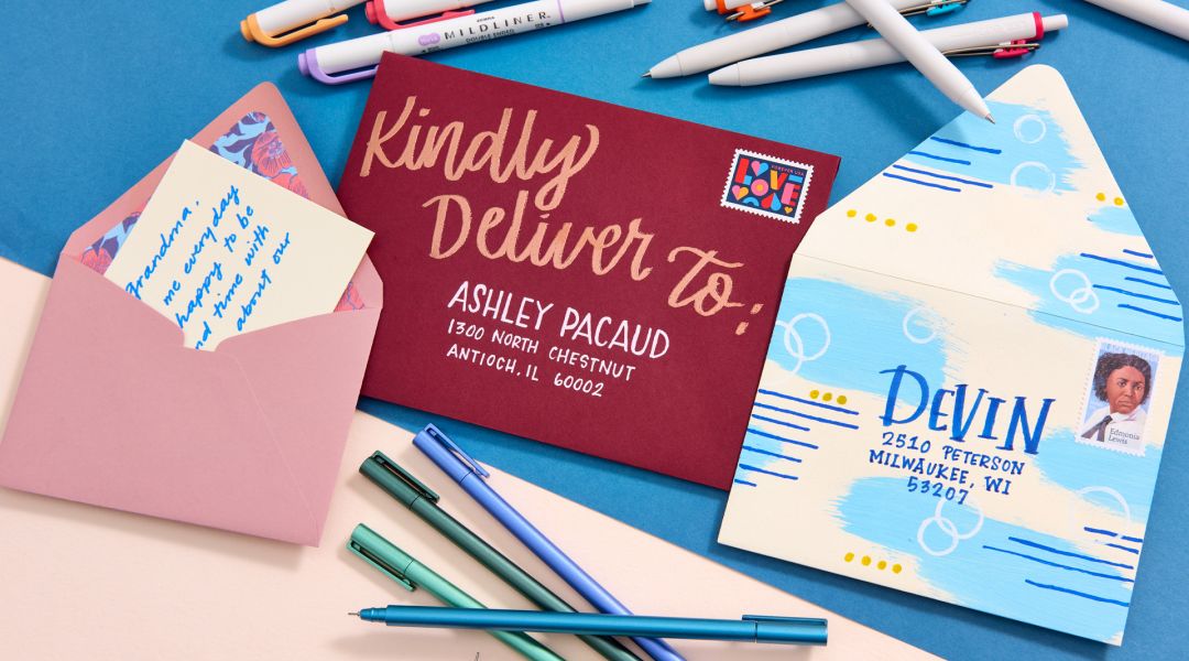 Creativebug x Paper Source Live: Pen Pal Packet Workshop