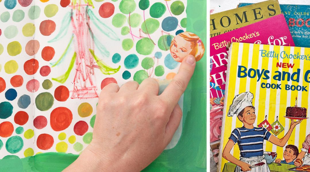 Crafting Together: Finding Inspiration in Vintage Cookbooks with Rebecca