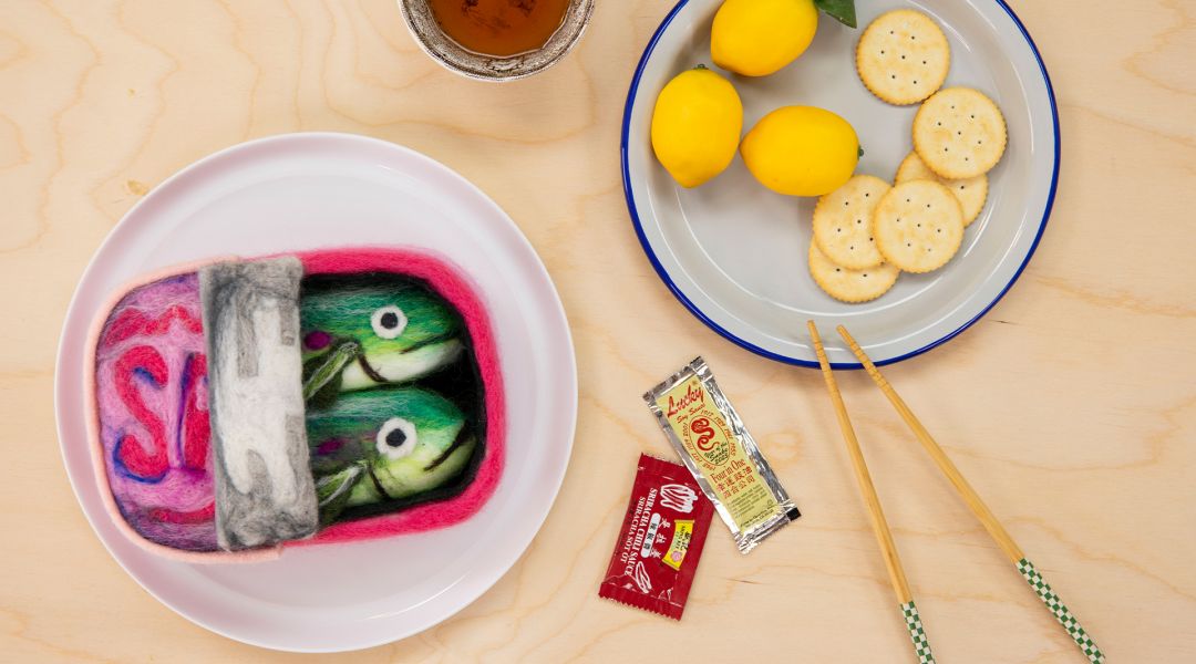 Needle Felting: Three Techniques for Sculpting Tinned Fish