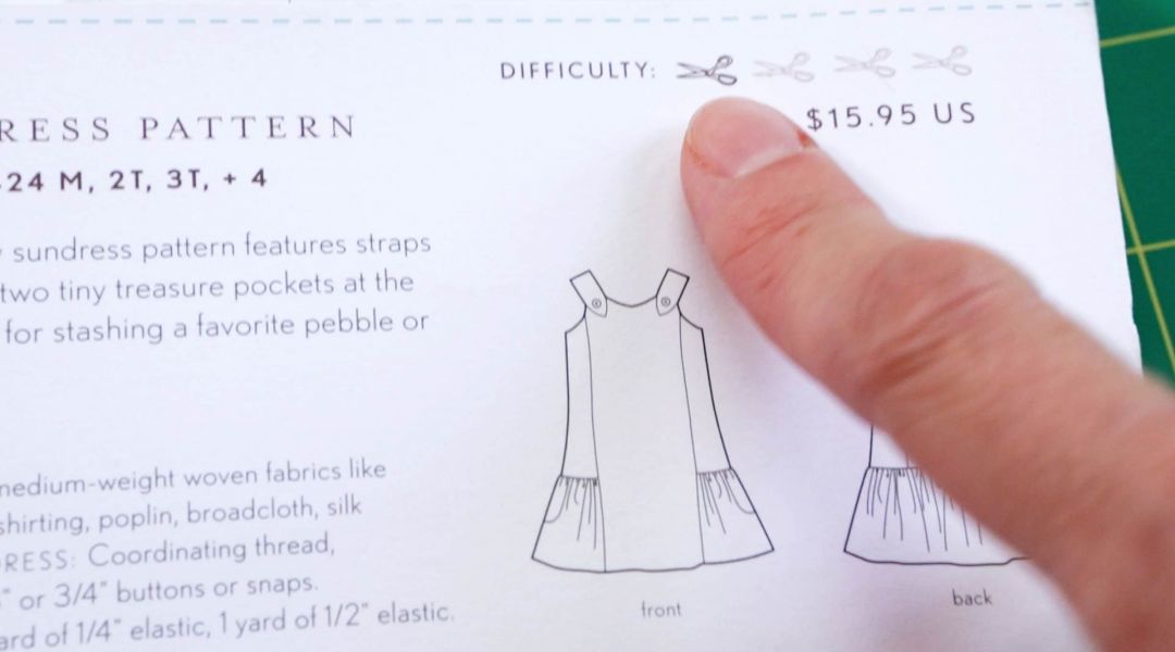 How to Read a Sewing Pattern