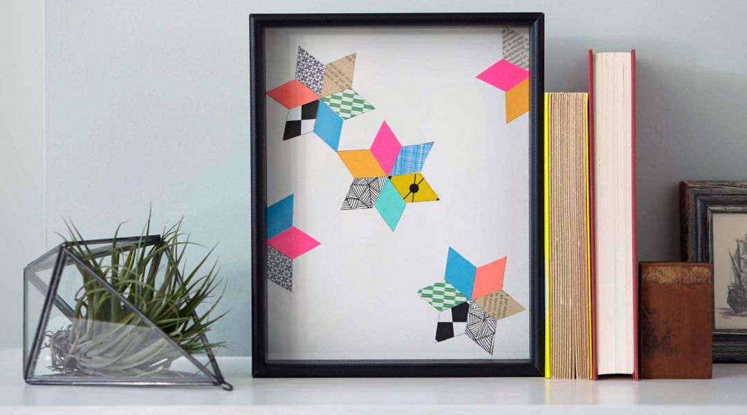 Make a Geometric Paper Collage