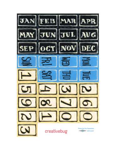 Make a Perpetual Calendar