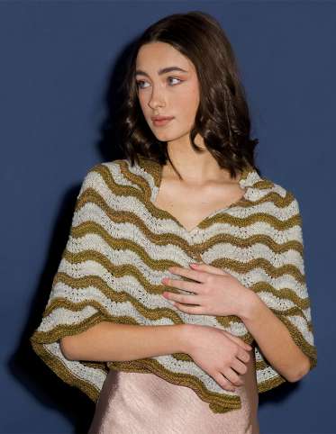 Ashbridge's Bay Knit Shawl