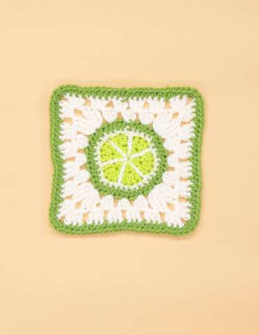 Luscious Lime Granny Square