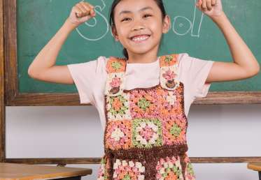 Crochet Granny Jumper Dress