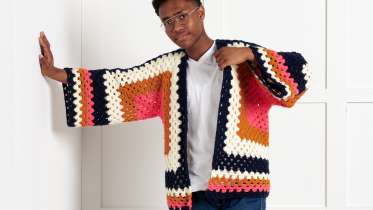 Crochet Both Sides Now Hexi Cardi