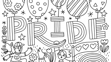 Pride Month Coloring Page