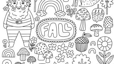 Yoyoi Kusama Coloring Page
