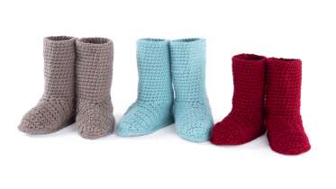 Crochet Slipper Boots
