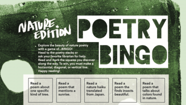 Poetry Bingo: Nature Edition