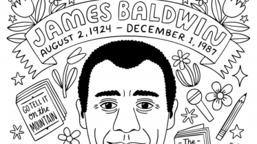 James Baldwin Coloring Page