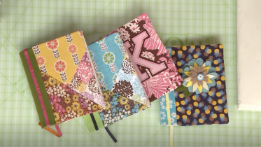 Make a Fabric Book Cover