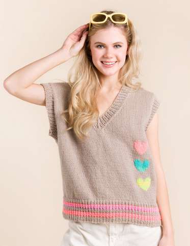 Hearty Knit Vest