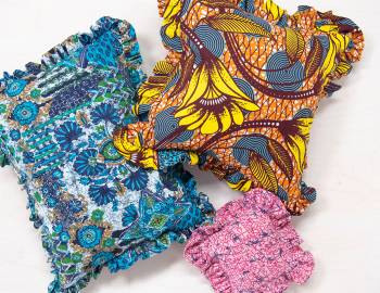 Sew a Ruffled Pillow Cover