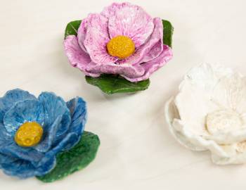 Make a Peony with Air-Dry Clay