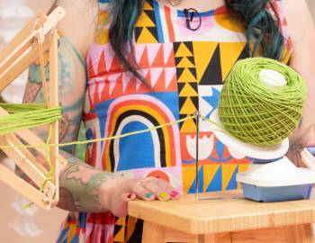 How to Wind a Center-Pull Ball Of Yarn