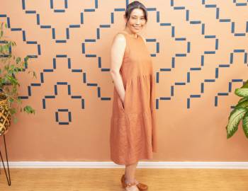 Draft and Sew a Tiered Dress
