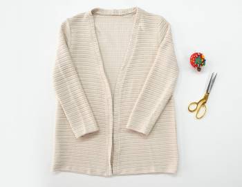 Draft and Sew a Knit Cardigan
