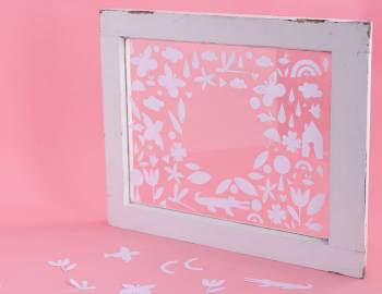 Cut-Paper Silhouettes for Home Decor