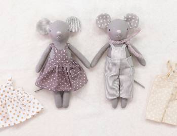 Sew a Mouse Doll