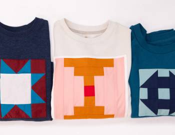 Make a Quilt Block Sweatshirt