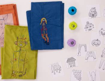 Exquisite Corpse Embroidery